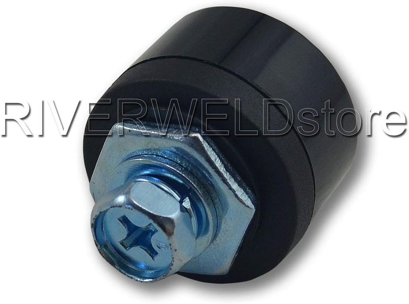 RIVERWELD TIG Welding Cable Panel Connector Socket DKZ35-50 315Amp with Black and Red Color Dinse-Style Quick Fitting 4pcs - Image 3